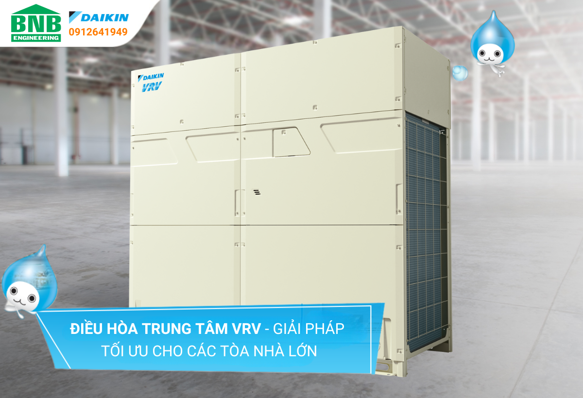 Máy lạnh trung tâm: Giải pháp tối ưu cho các tòa nhà lớn