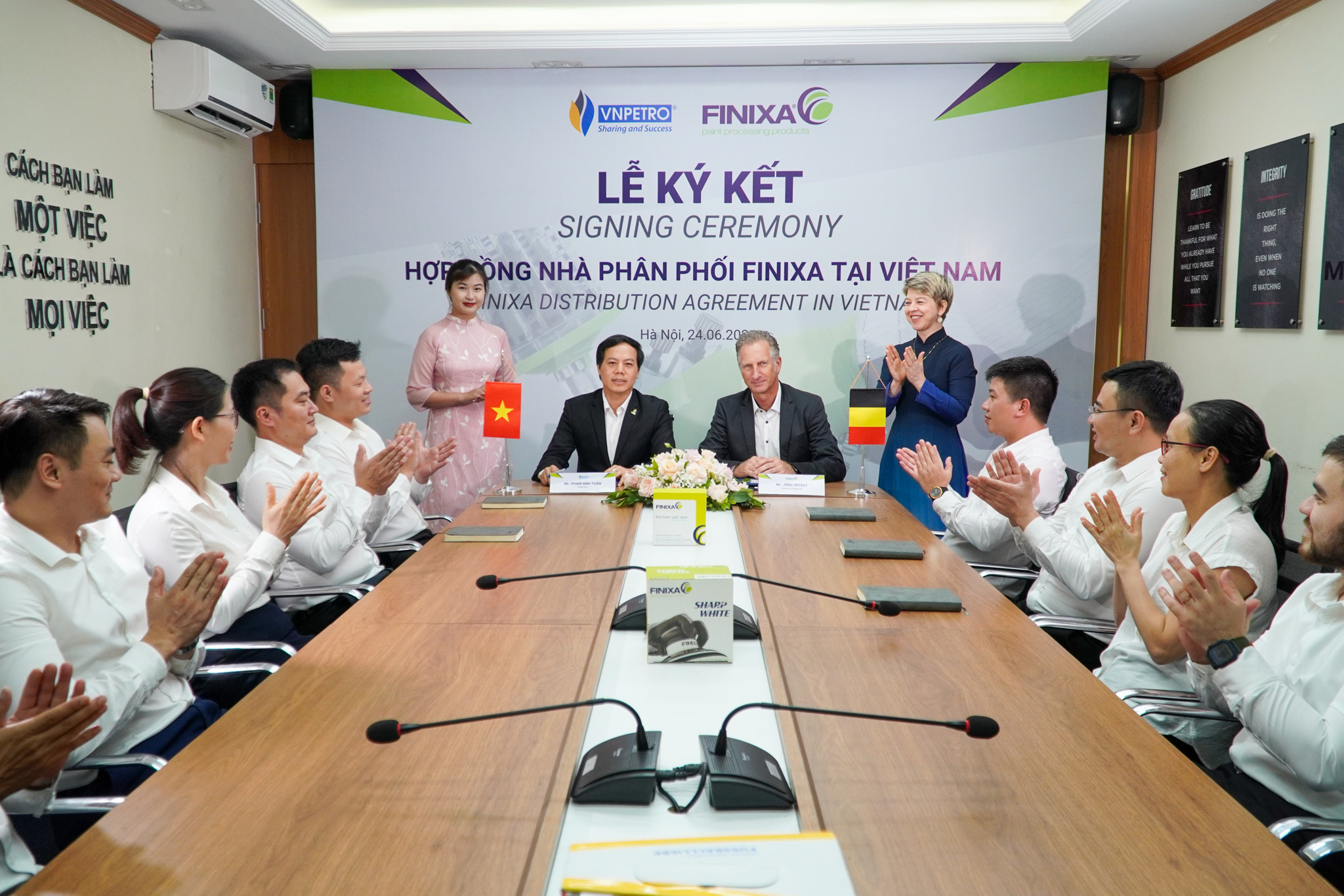 VNPETRO trở thành nhà phân phối chính thức của Finixa tại Việt Nam