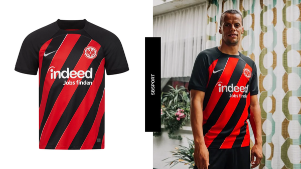 Áo bóng đá Eintracht Frankfurt Home Jersey 2022/23
