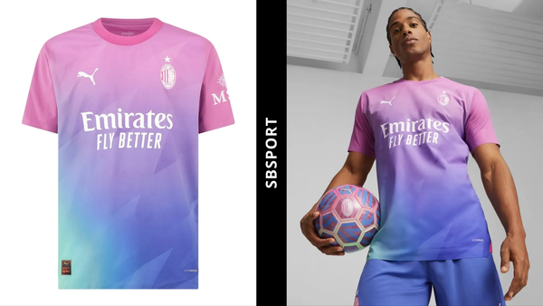 AC Milan Pink Kit