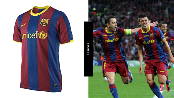 Áo đấu của Barcelona
