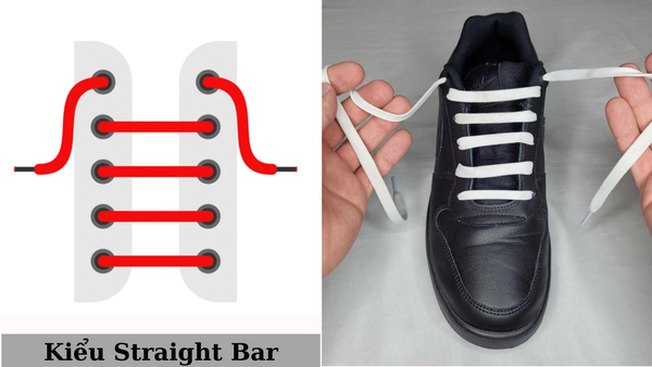 Xỏ dây kiểu Straight Bar