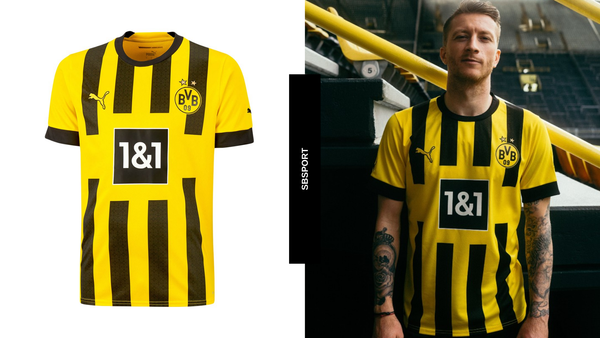 Áo bóng đá Borussia Dortmund Home Jersey 2022/23