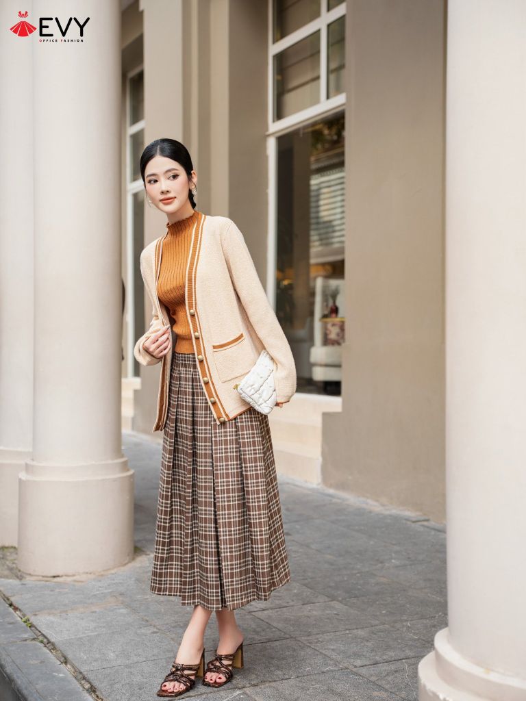 Áo Cardigan thay thế dòng áo Blazer trong Mùa Thu năm nay