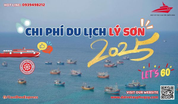 Chi Phí Du Lịch Lý Sơn 3 Ngày 2 Đêm