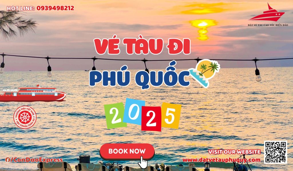 VÉ TÀU ĐI PHÚ QUỐC 2025