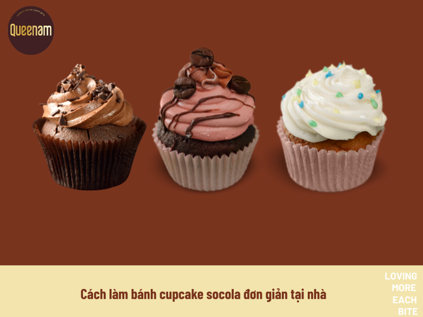 [QUEENAM TIPS & TRICKS] Cách làm bánh cupcake socola đơn giản tại nhà