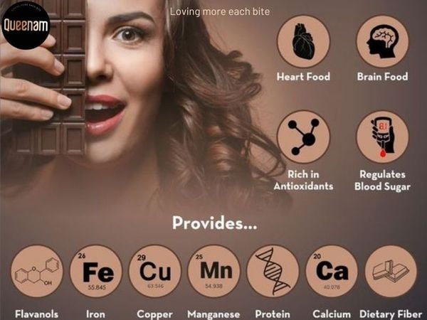 5+ Lợi ích của chocolate đối với sức khỏe