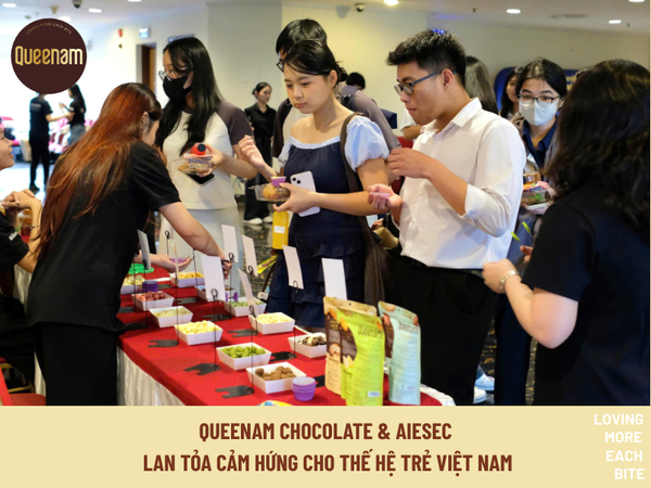 QUEENAM CÙNG AIESEC LAN TOẢ CẢM HỨNG - HÀNH TRÌNH VỊ NGỌT CÙNG THẾ HỆ TRẺ