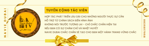 Chính sánh Phân phối sỉ SLL - Đại lý - Cộng tác Viên của Navie Dubai