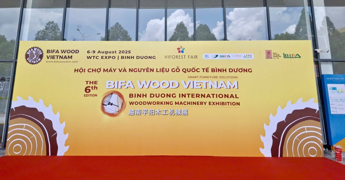 Công Ty Trầm Hương Sao Việt Tham Gia Hội Chợ Máy Và Nguyên Liệu Gỗ Quốc Tế Bình Dương 2025