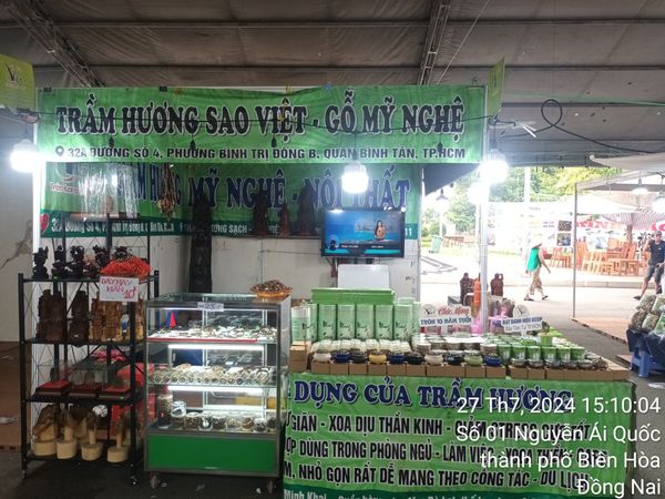 Trầm Hương Sao Việt tại lễ hội bánh dân gian nam bộ tại An Giang