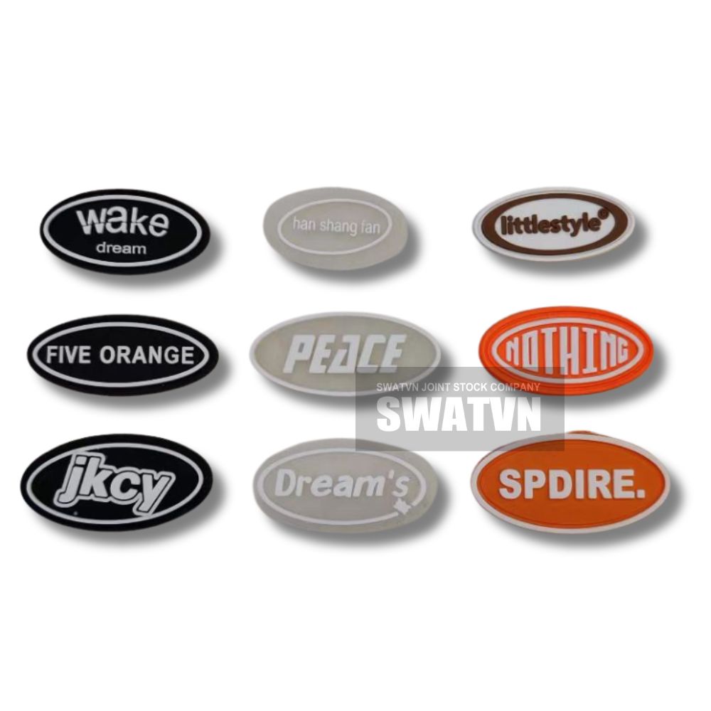 Công ty sản xuất nhãn mác may mặc bằng cao su theo yêu cầu