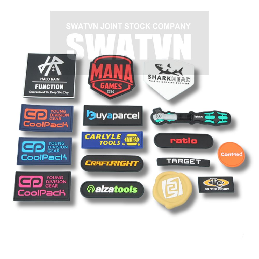 Quy trình đúc logo cao su theo yêu cầu tại SWATVN