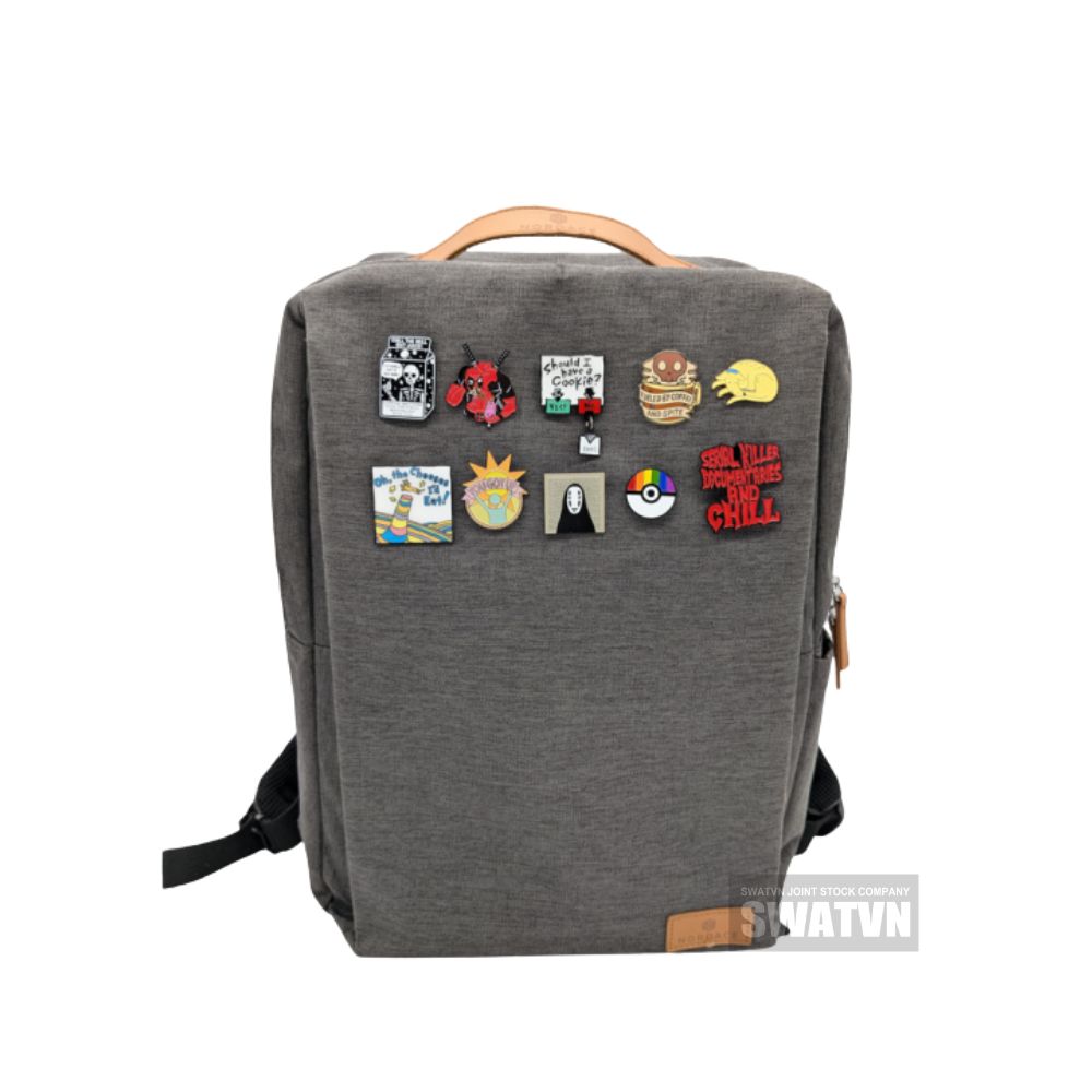 CÓ NÊN GẮN GHIM CÀI BALO KHÔNG? NÊN GẮN NHƯ THẾ NÀO ĐỂ TĂNG TÍNH THẨM MỸ