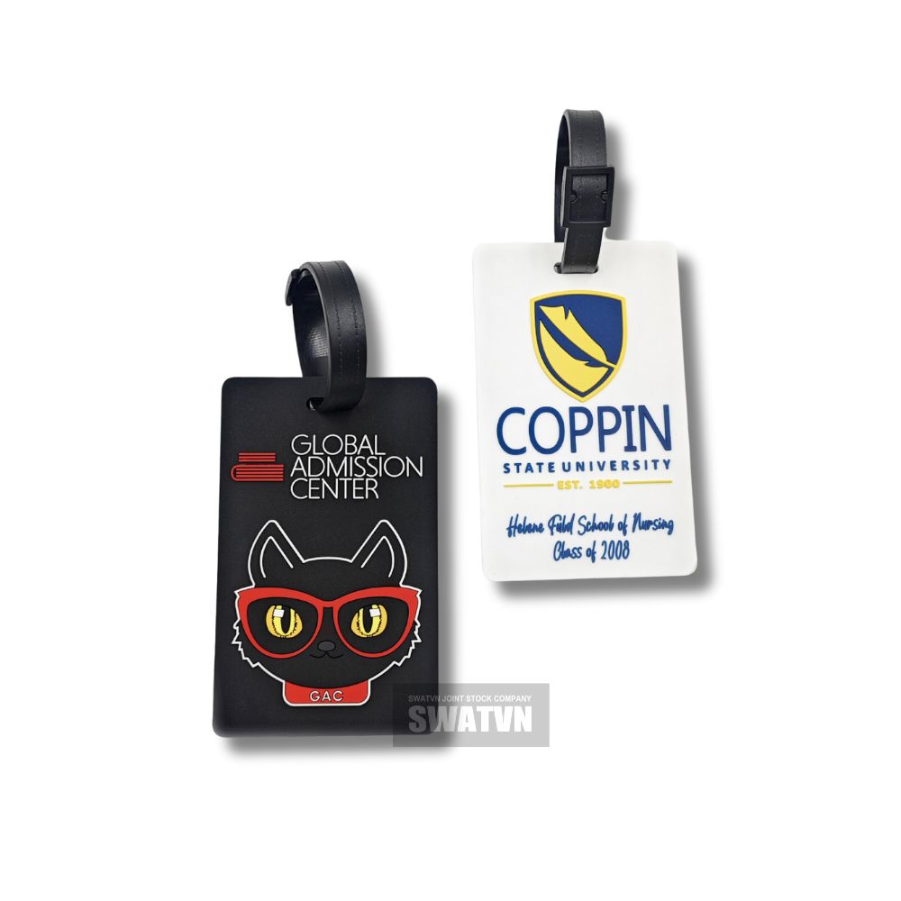 Sản xuất thẻ treo hành lý bằng nhựa, cao su theo yêu cầu