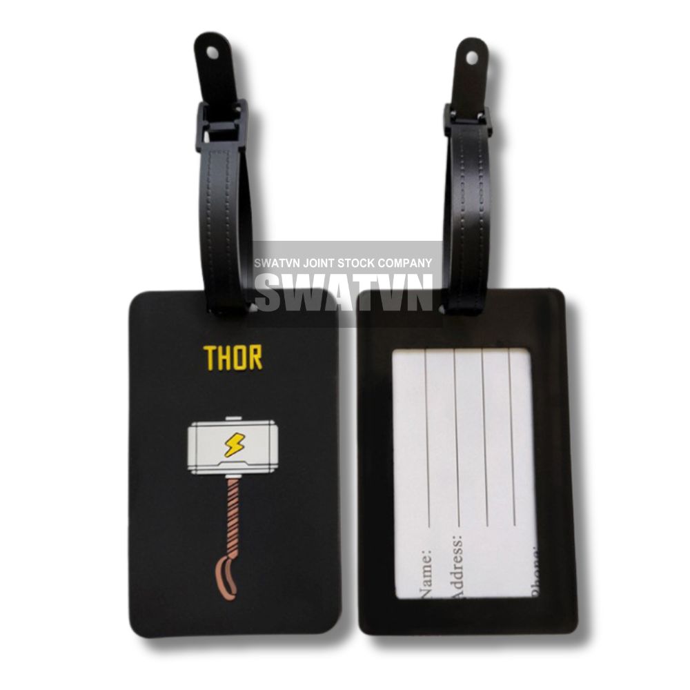 DỊCH VỤ IN THẺ TREO HÀNH LÝ GẮN LOGO CAO SU CHẤT LƯỢNG