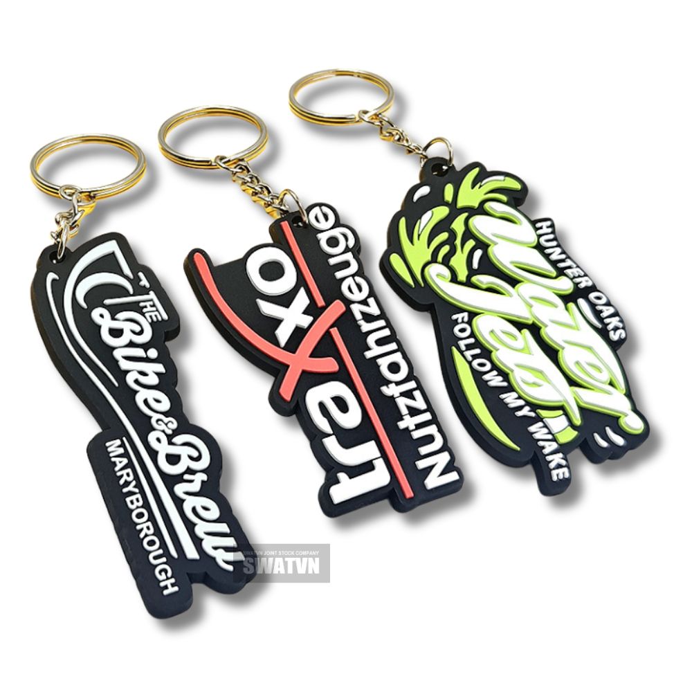 Làm móc khoá bằng nhựa dẻo - Quà tặng quảng bá tiết kiệm