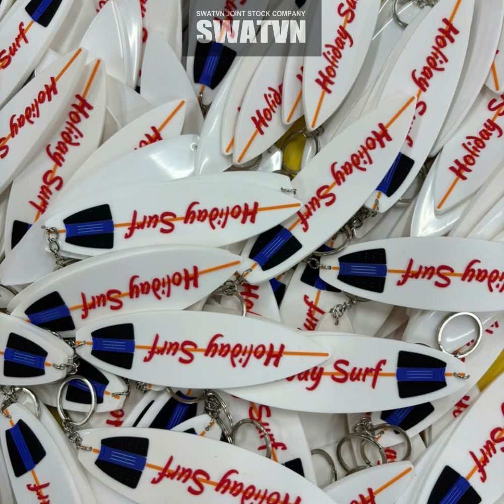 Làm móc khoá in hình theo yêu cầu cho chiến dịch quảng bá