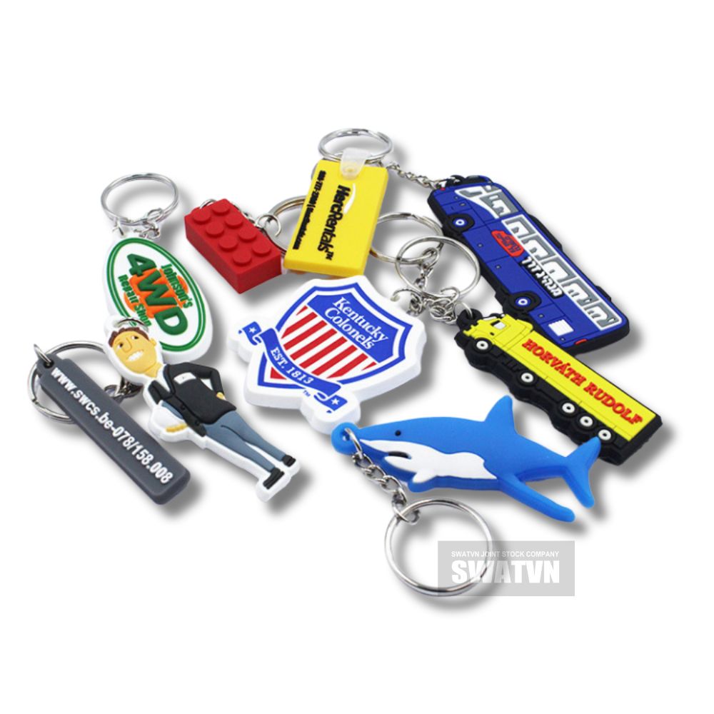 Làm móc khóa nhựa dẻo - Tăng hiệu quả quảng bá thương hiệu