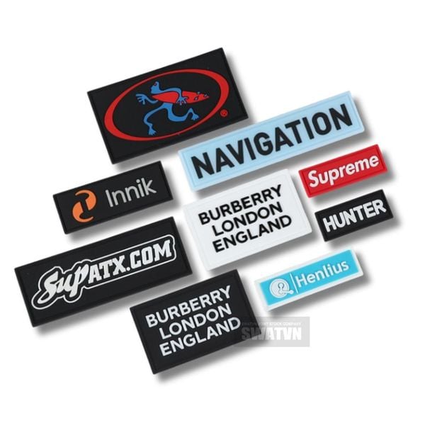 Top 10 mẫu logo cao su nổi bật, bền bỉ