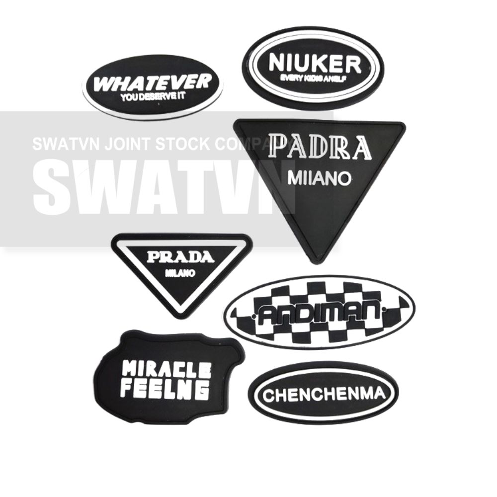 LOGO NHẬN DIỆN THƯƠNG HIỆU BẰNG CAO SU CHẤT LƯỢNG, BỀN BỈ