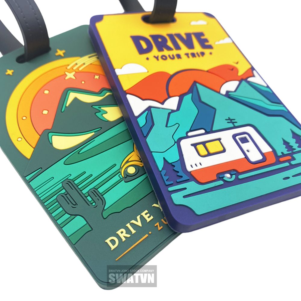 MẪU THẺ HÀNH LÝ IN LOGO CAO SU ĐƯỢC ƯA CHUỘNG HIỆN NAY