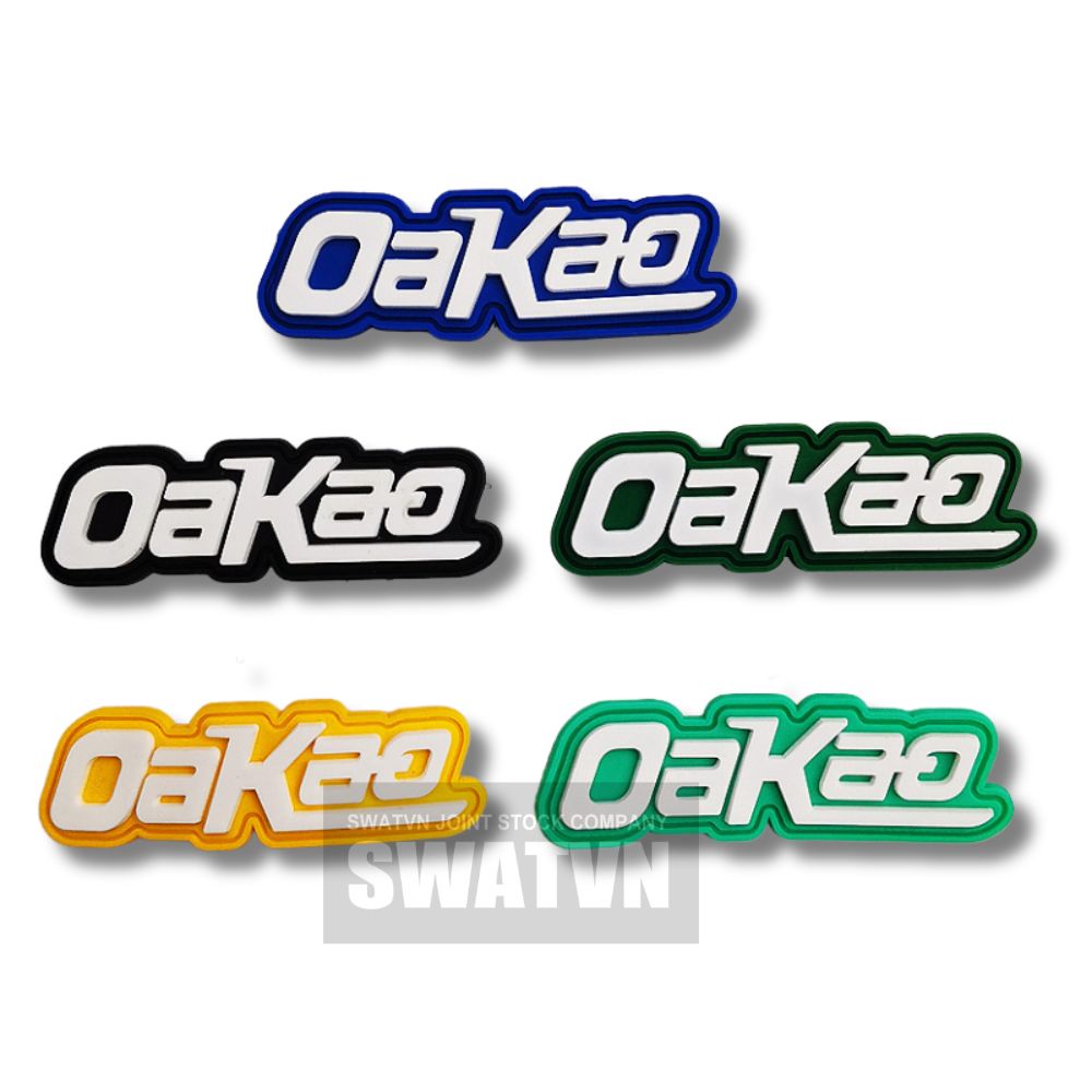 Nhà máy sản xuất logo nhựa dẻo, logo cao su chất lượng