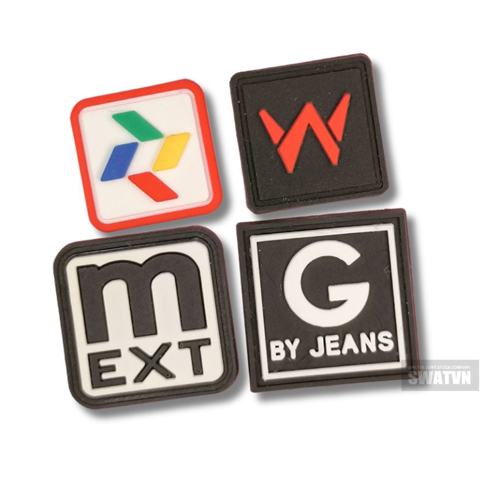 PHÂN BIỆT BA LOẠI MIẾNG DÁN LOGO PVC TRÊN THỊ TRƯỜNG HIỆN NAY