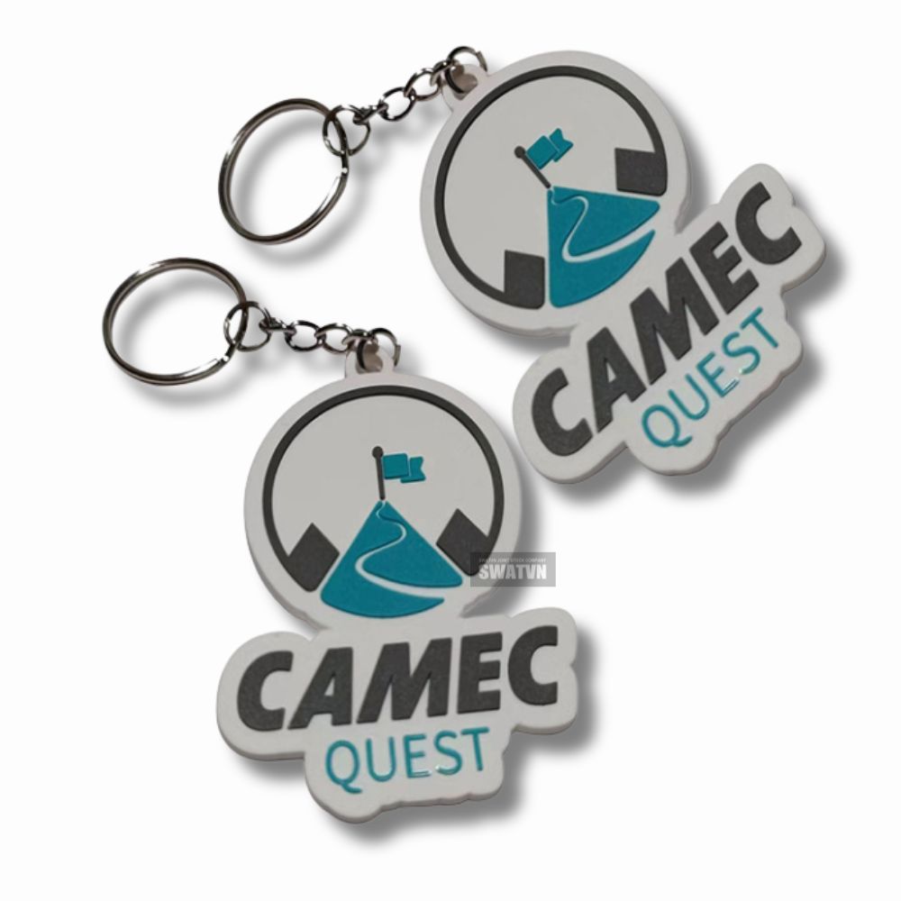 SỬ DỤNG MÓC KHÓA IN LOGO THƯƠNG HIỆU CHO QUẢNG BÁ