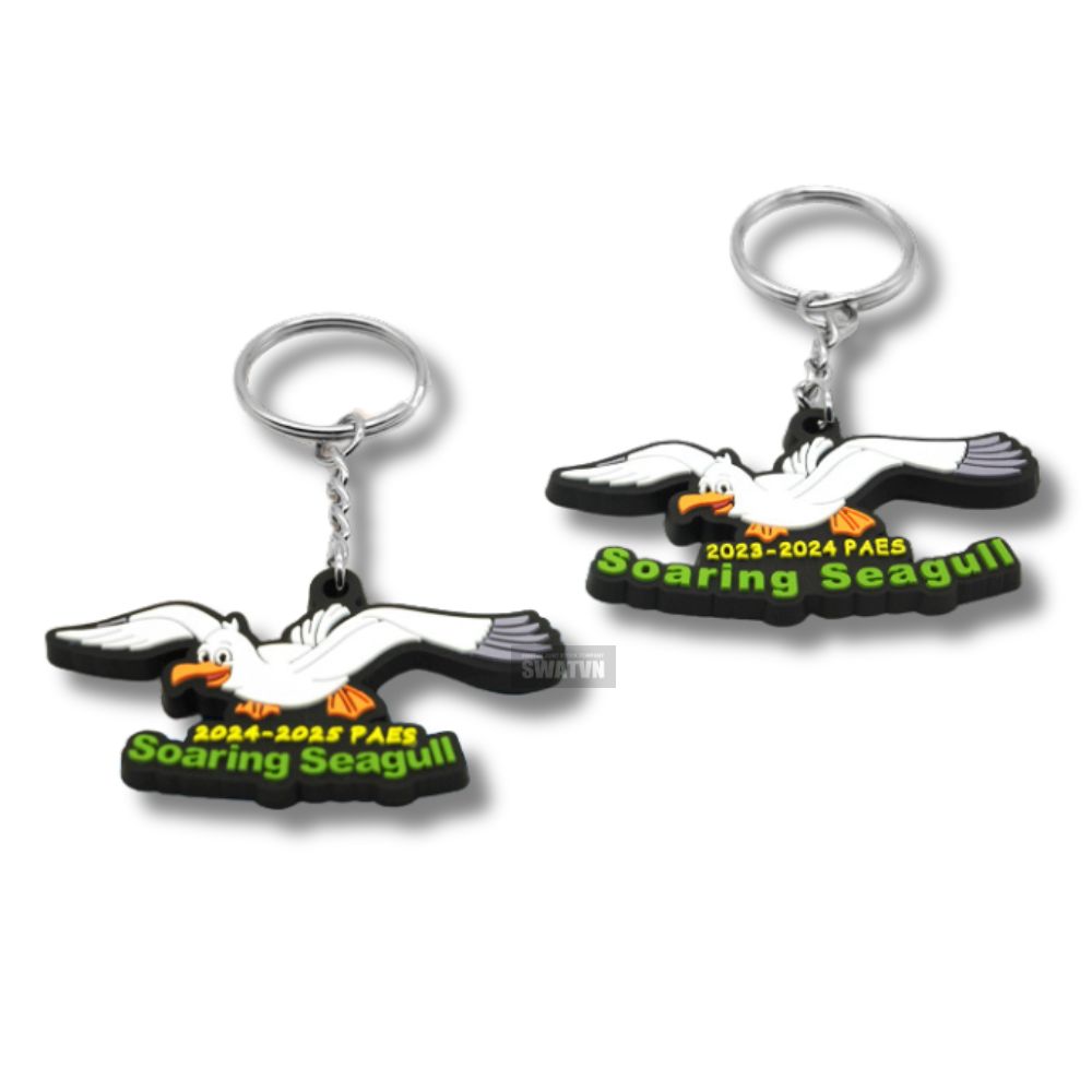 Công dụng quảng bá của móc khoá logo cao su