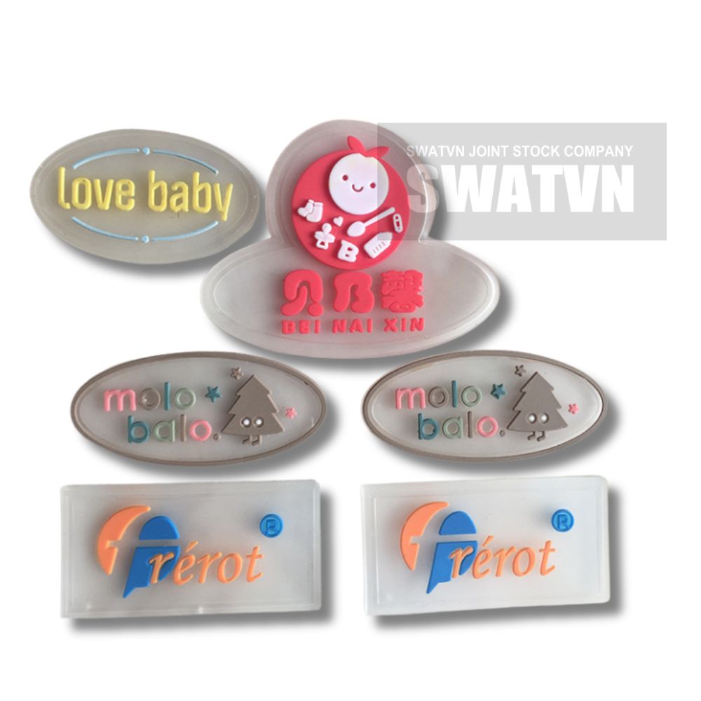 NHÃN MÁC BẰNG CAO SU SẢN XUẤT THEO YÊU CẦU