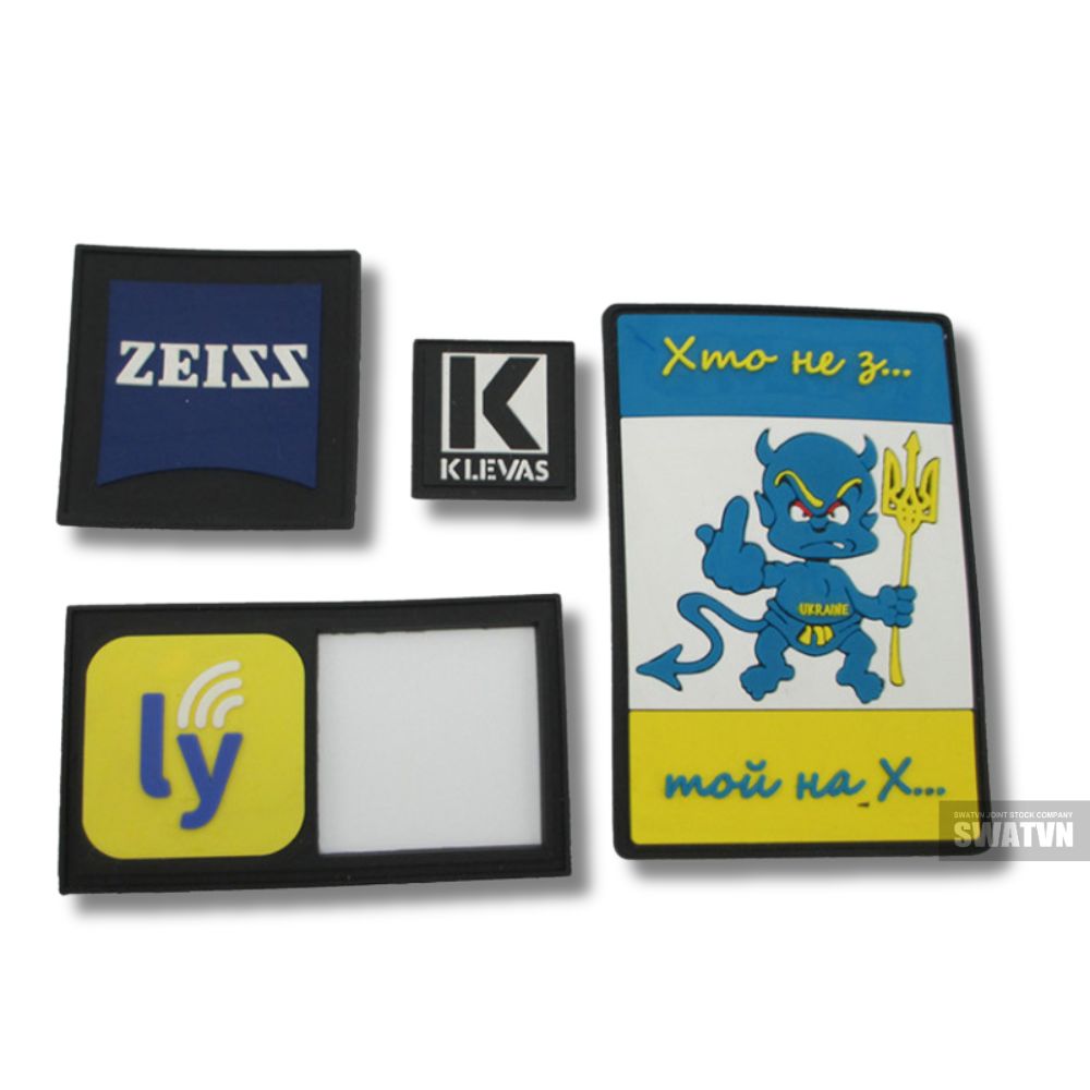 Những mẫu nhãn mác cao su đẹp mắt cho sản phẩm thời trang, đồ dùng