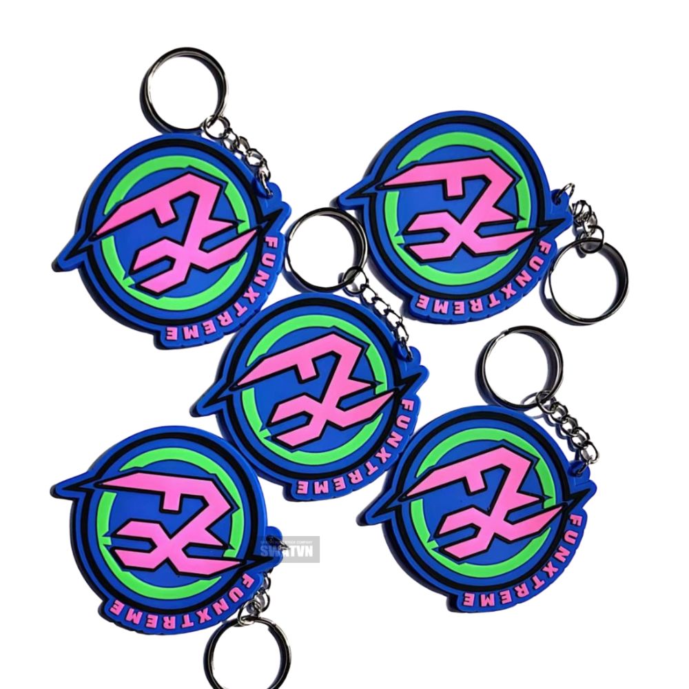 DỊCH VỤ SẢN XUẤT MÓC KHÓA BẰNG CAO SU CHO DOANH NGHIỆP