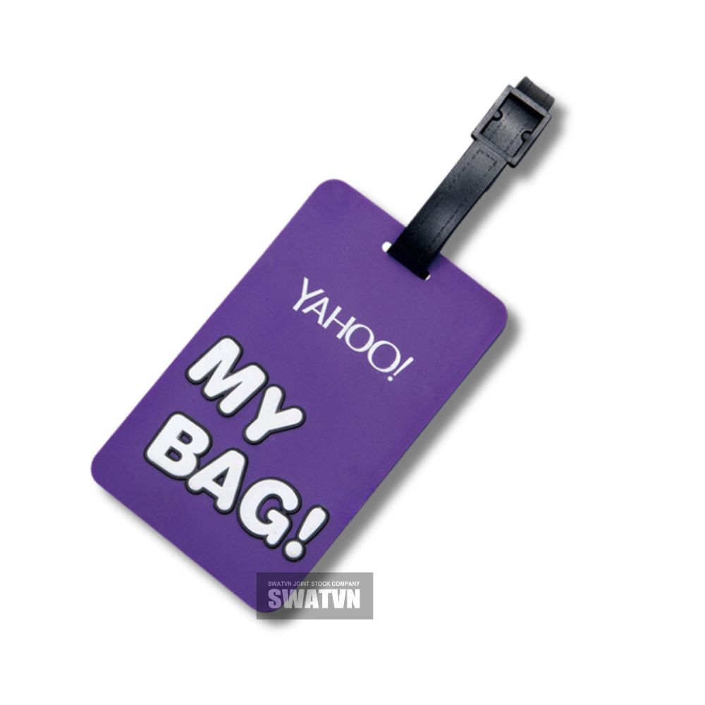 Sản xuất thẻ đeo vali bằng cao su theo yêu cầu