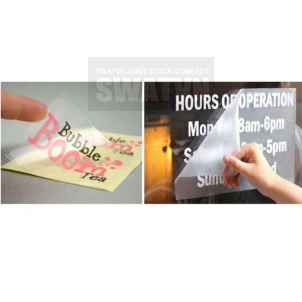 NHỮNG ĐIỀU CẦN BIẾT VỀ TEM NHÃN DECAL DÁN SẢN PHẨM CHO DOANH NGHIỆP