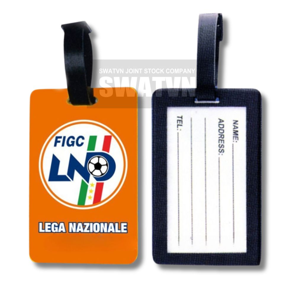 Thẻ hành lý sân bay in logo cao su trong quảng bá thương hiệu