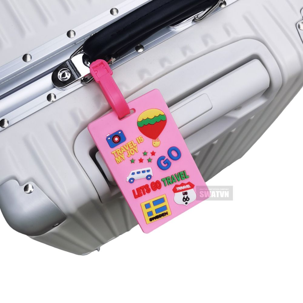 THẺ TREO HÀNH LÝ BẰNG CAO SU DÙNG TRONG QUẢNG CÁO