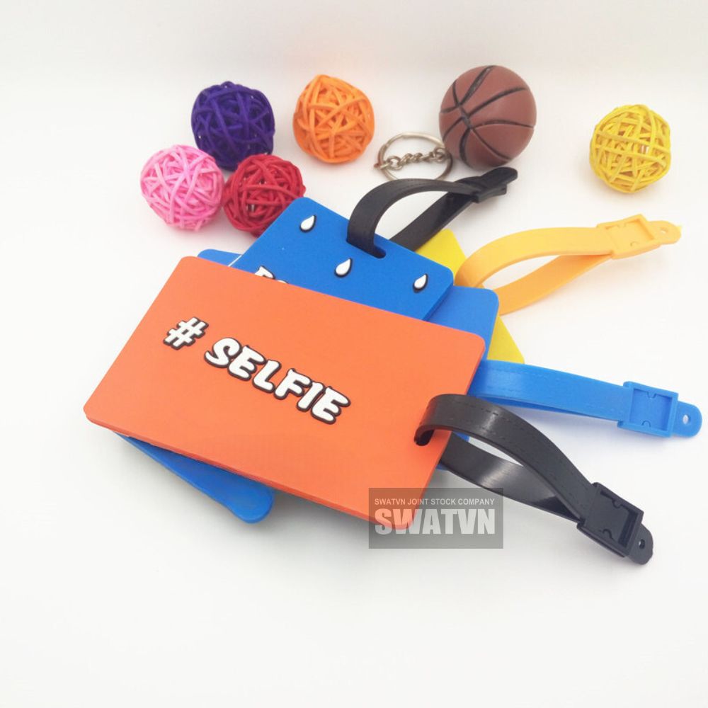 Top 5 mẫu thẻ treo hành lý cao su thịnh hành nhất hiện nay