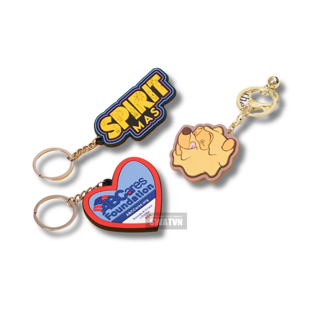 TOP XƯỞNG SẢN XUẤT MÓC KHÓA CAO SU UY TÍN CHO QUẢNG CÁO