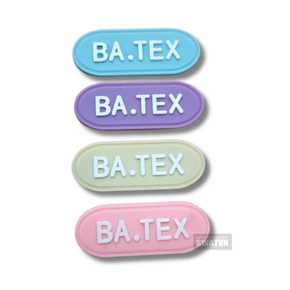 ƯU ĐIỂM NHÃN MÁC CAO SU TRONG THỜI TRANG, SẢN XUẤT