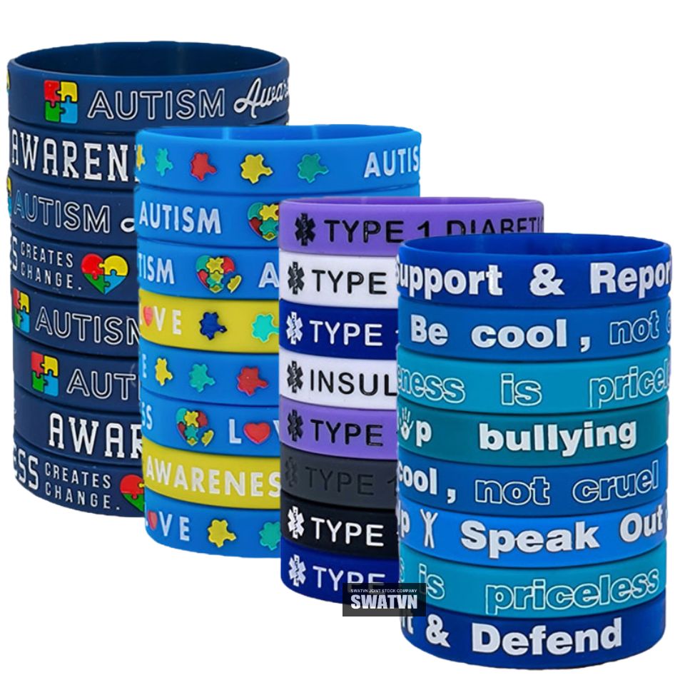 VÒNG TAY CAO SU IN LOGO – XU HƯỚNG QUÀ TẶNG THƯƠNG HIỆU HIỆN ĐẠI