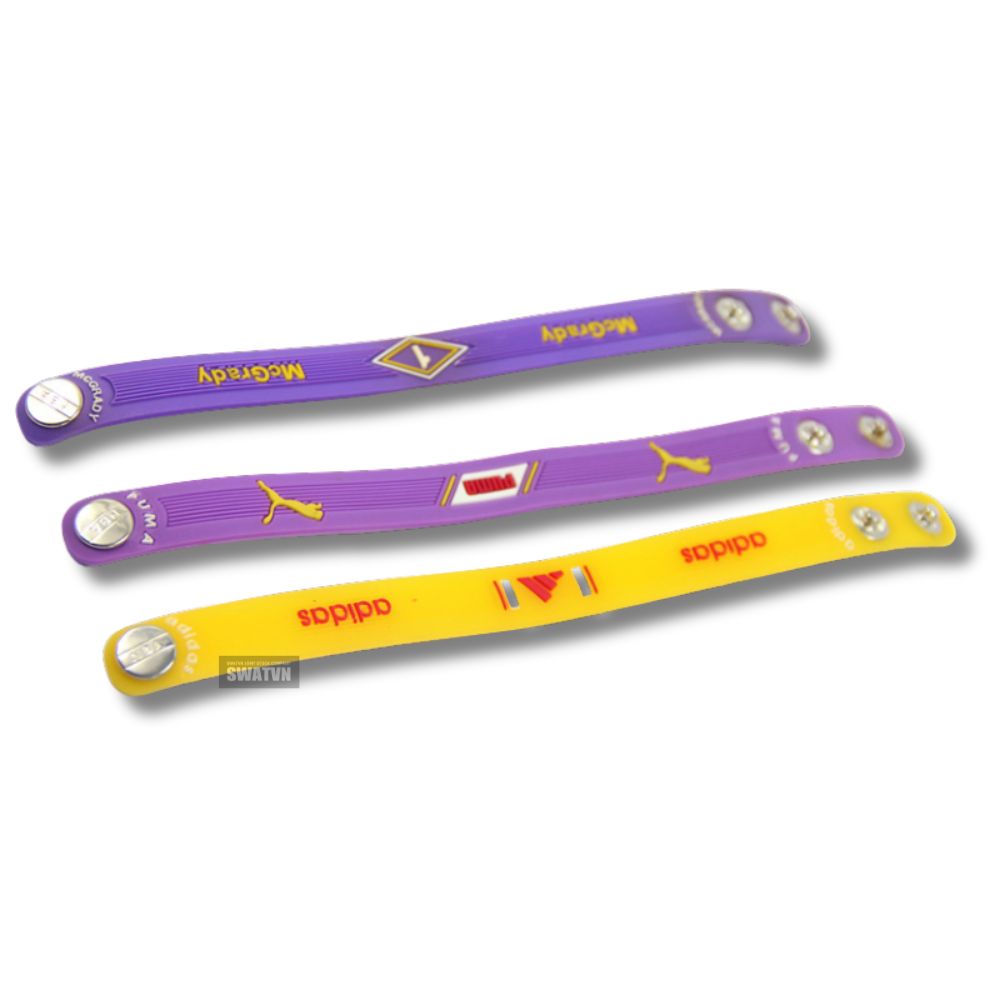 LỢI ÍCH CỦA VÒNG TAY IN LOGO BẰNG CAO SU HIỆN NAY