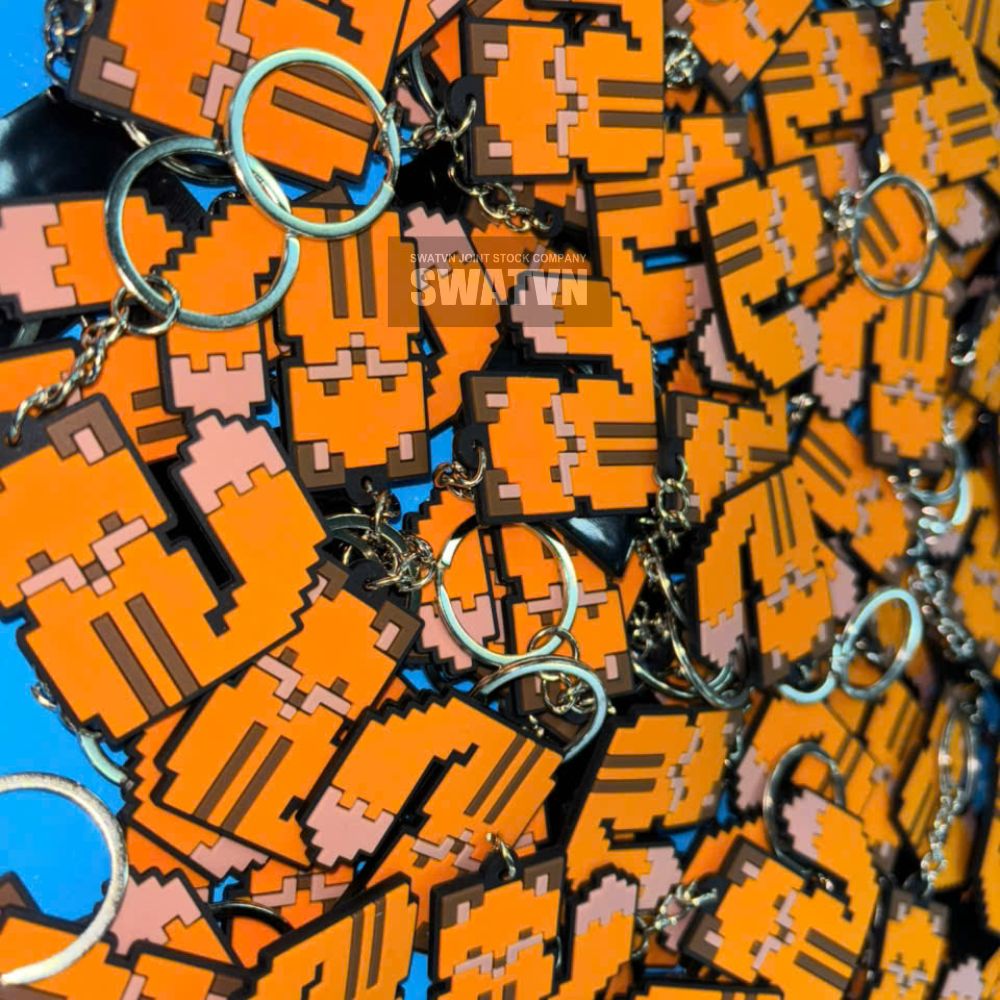 Cách chọn xưởng làm móc khoá cao su uy tín, chất lượng