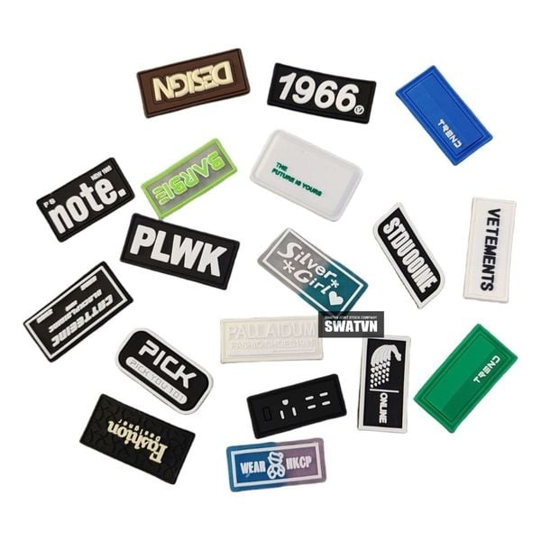 logo cao su in dập nổi