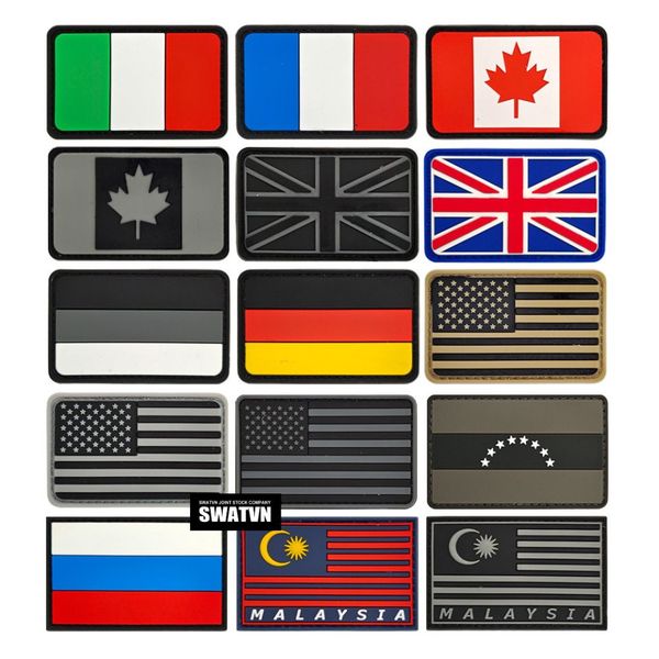 logo lá cờ bằng cao su