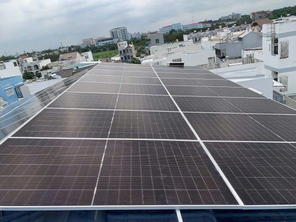 Hệ thống điện mặt trời hòa lưới 20 kwp tự dùng