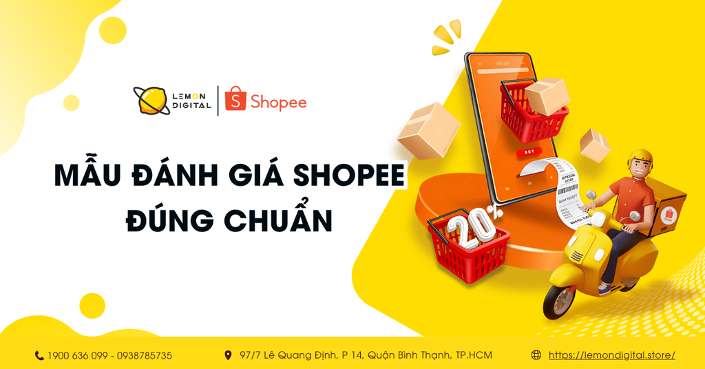 Mẫu đánh giá Shopee hay và đúng chuẩn, không lo dính spam