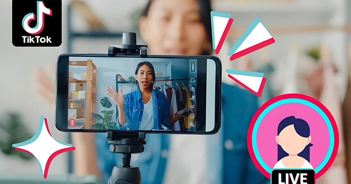 Cách livestream trên TikTok trên điện thoại