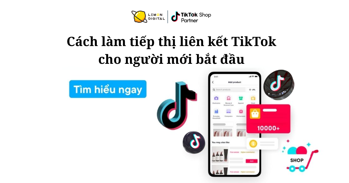 Cách làm tiếp thị liên kết TikTok cho người mới bắt đầu